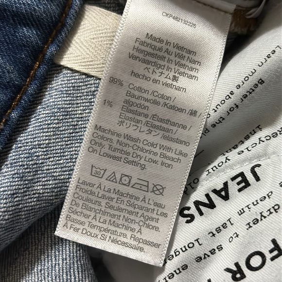 Madewell Curvy '90s Straight Jeans Sz. 24 - Picture 11 of 11